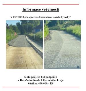 projekt oprava komunikace